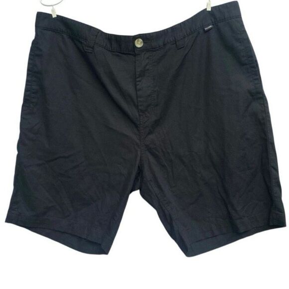 Travis Mathew Other - Travis Mathew Black Chino Shorts Men’s Size 40 Flat Front Stretch Casual Golf We